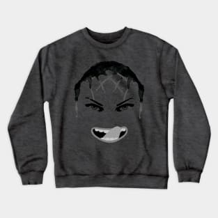 Lip Licking Lady Crewneck Sweatshirt